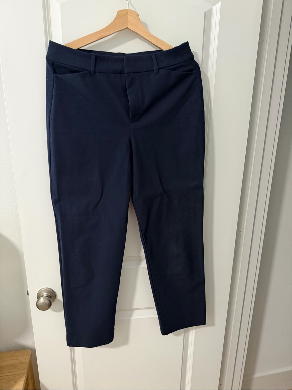 Old Navy Navy Pixie Straight Ankle Pants